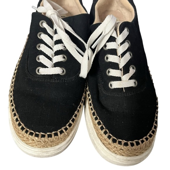 Ugg Black Eyan 11 Lace Up Canvas Sneaker - Picture 4 of 7